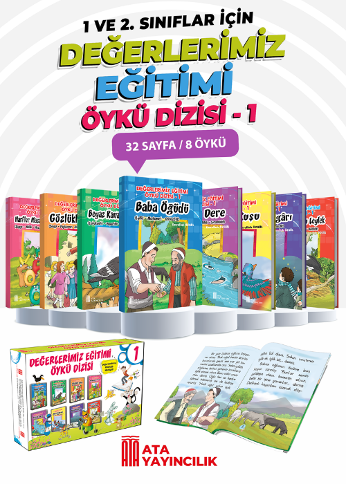 Değerlerimiz Eğitimi Öykü Dizisi - 1 Kapak Resmi