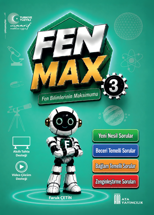 3. Sınıf Fen Max Soru Bankası Kapak Resmi