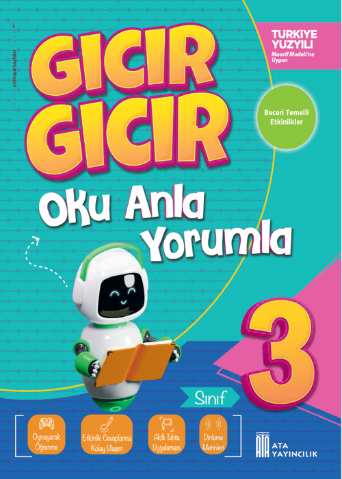 3. Sınıf Gıcır Gıcır Oku Anla Yorumla - TYMM Kapak Resmi