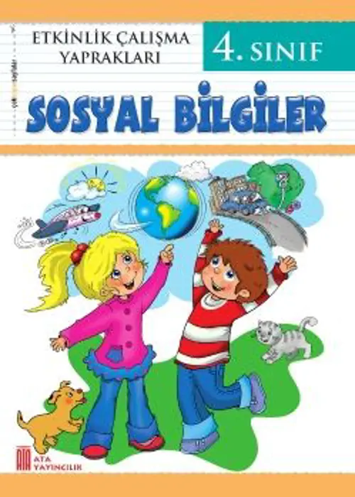 4. Sınıf Etkinlik Sosyal Bilgiler Kapak Resmi