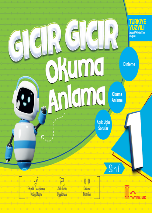 1. Sınıf Gıcır Gıcır Okuma Anlama Kapak Resmi