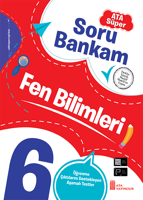 6. Sınıf Ata Süper Fen Bilimleri Soru Bankam Kapak Resmi