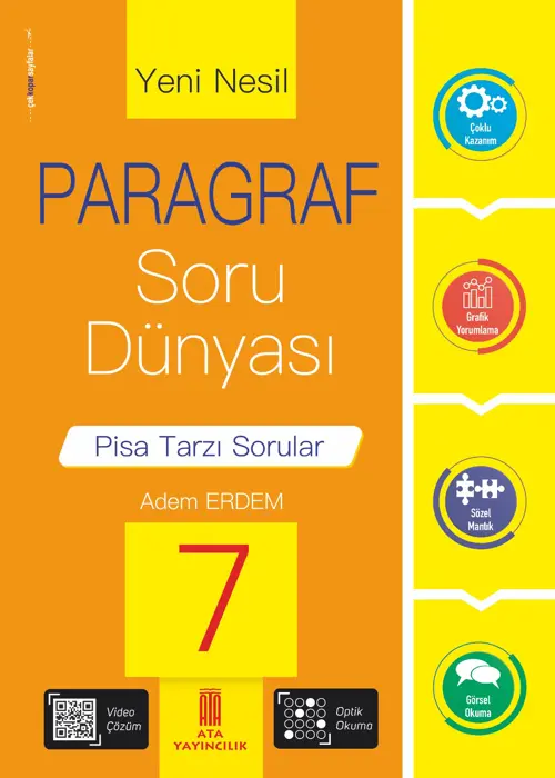 7. Sınıf Yeni Nesil Paragraf Soru Dünyası Kapak Resmi