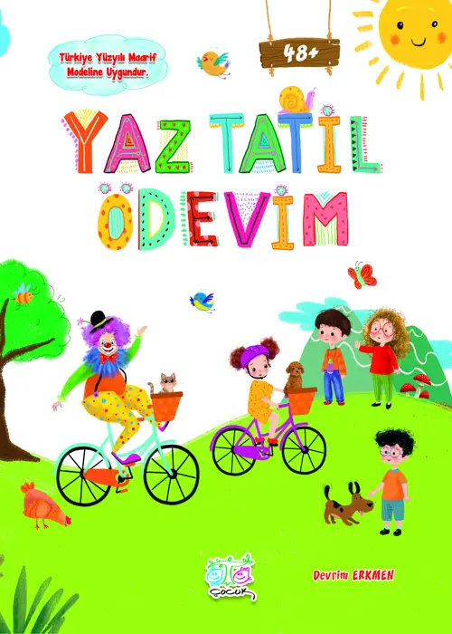 Gel Bize Katıl Bize Yaz Tatil Ödevim Kapak Resmi