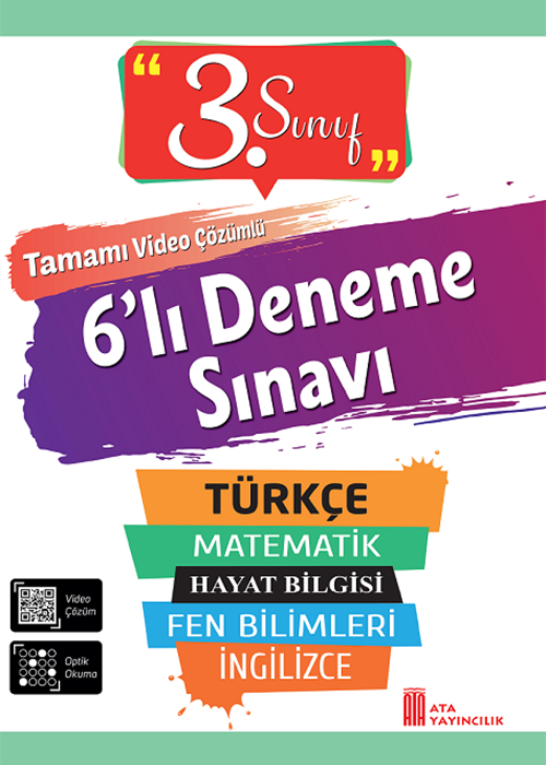 3. Sınıf 6' lı Deneme Sınavı Kapak Resmi