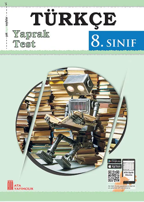 8. Sınıf Türkçe Yaprak Test Kapak Resmi