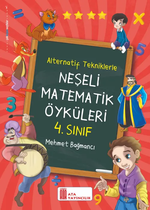 4. Sınıf Neşeli Matematik Öyküleri Kapak Resmi