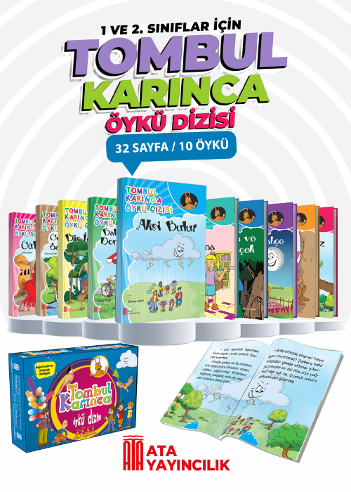 Tombul Karınca Öykü Dizisi Kapak Resmi