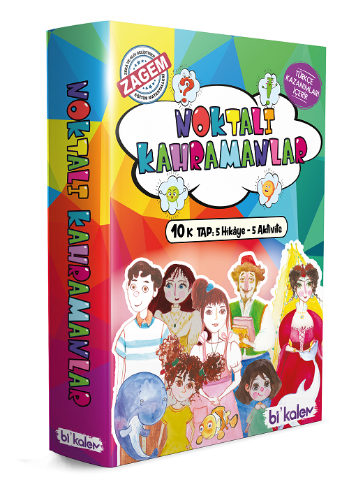 Noktalı Kahramanlar Hikaye Dizisi Kapak Resmi