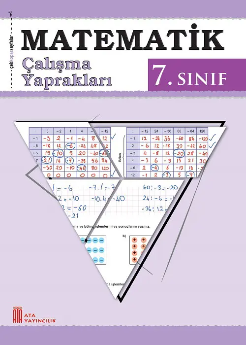 7. Sınıf Matematik Çalışma Yaprakları Kapak Resmi