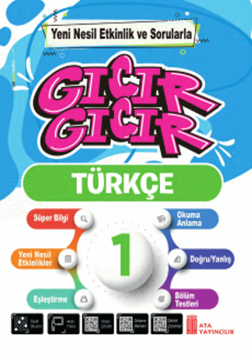 1. Sınıf Gıcır Gıcır Türkçe Kapak Resmi