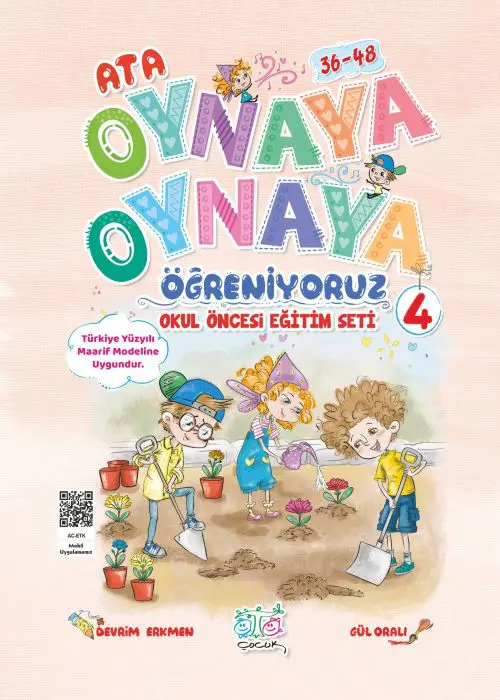 Oynaya Oynaya Öğreniyoruz Eğitim Seti 4. Kitap Kapak Resmi