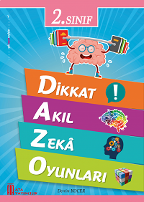 2. Sınıf Dikkat Akıl Zeka Oyunları Kapak Resmi