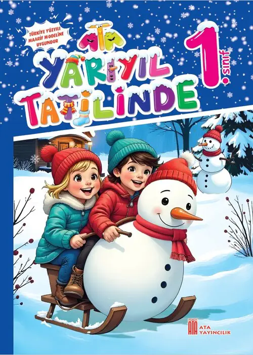 1. Sınıf Ata Yarıyıl Tatilinde Kapak Resmi