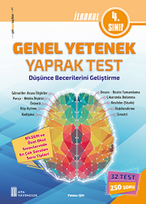4. Sınıf Genel Yetenek Yaprak Test Kapak Resmi
