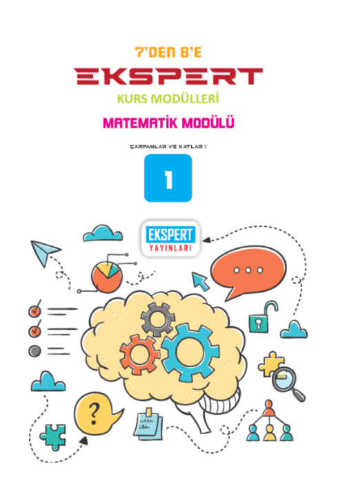 Ekspert 7'Den 8'E Kurs Modülleri - Matematik Kapak Resmi