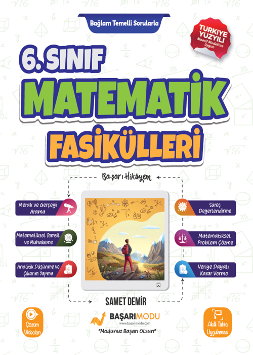 6. Sınıf Başarı Modu Matematik Fasikülleri Kapak Resmi
