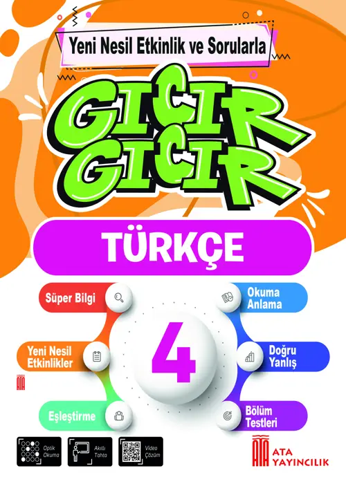 4. Sınıf Gıcır Gıcır Türkçe Kapak Resmi