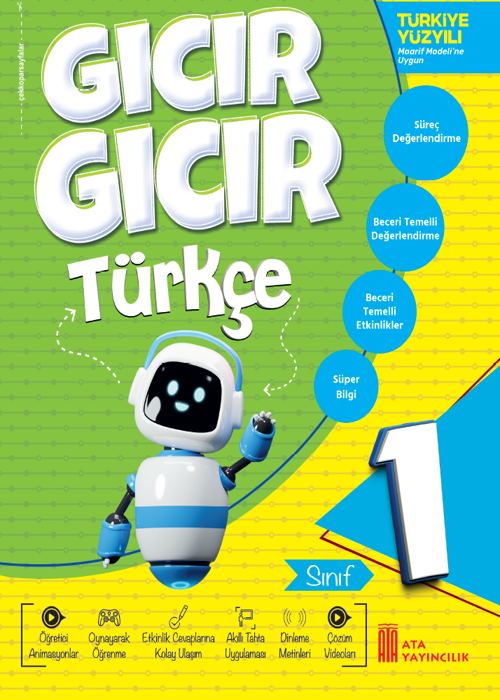 1. Sınıf Gıcır Gıcır Türkçe Kitabı Kapak Resmi