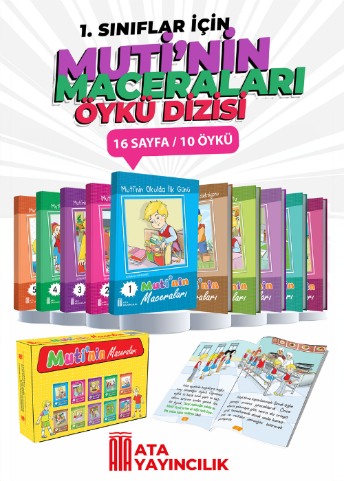 Muti'nin Maceraları Öykü Dizisi Kapak Resmi