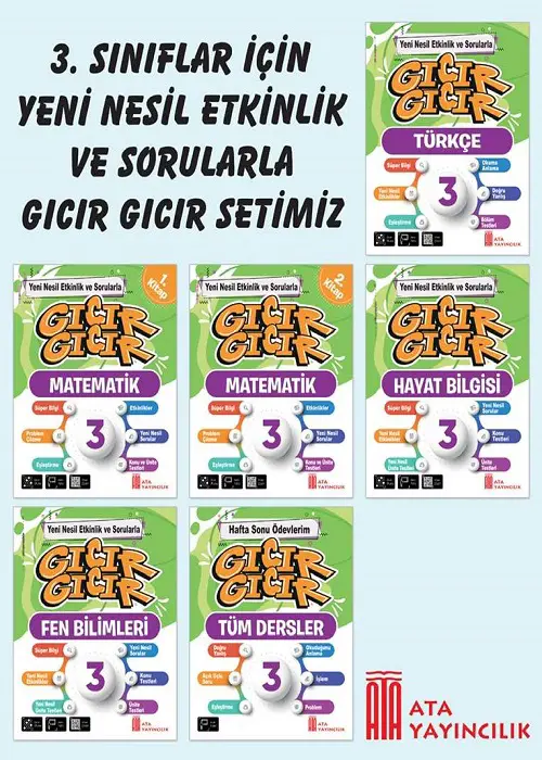 3. Sınıf Gıcır Gıcır Set Kapak Resmi
