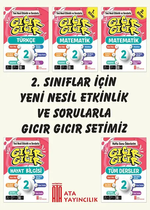 2. Sınıf Gıcır Gıcır 5'Li Set Kapak Resmi