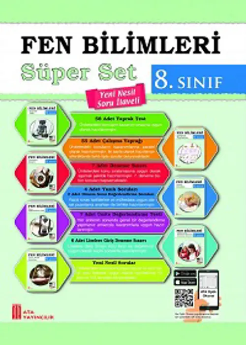 8. Sınıf Fen Bilimleri Süper Set Kapak Resmi
