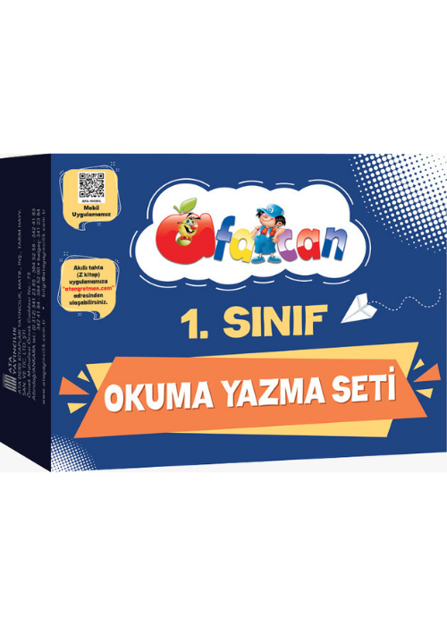 1. Sınıf Afacan Okuma Yazma Seti Kapak Resmi