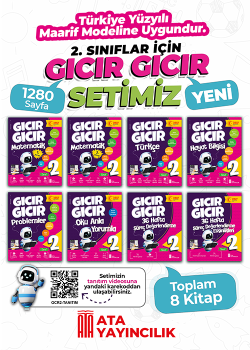 2. Sınıf Gıcır Gıcır 8'li Set Kapak Resmi