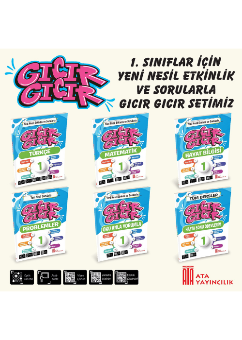1. Sınıf Gıcır Gıcır 6'Lı Set Kapak Resmi