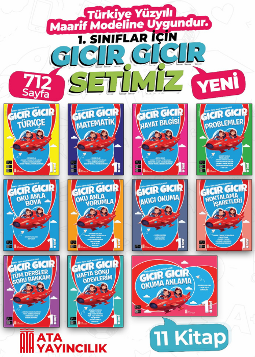 1. Sınıf Gıcır Gıcır 11'li Set Kapak Resmi