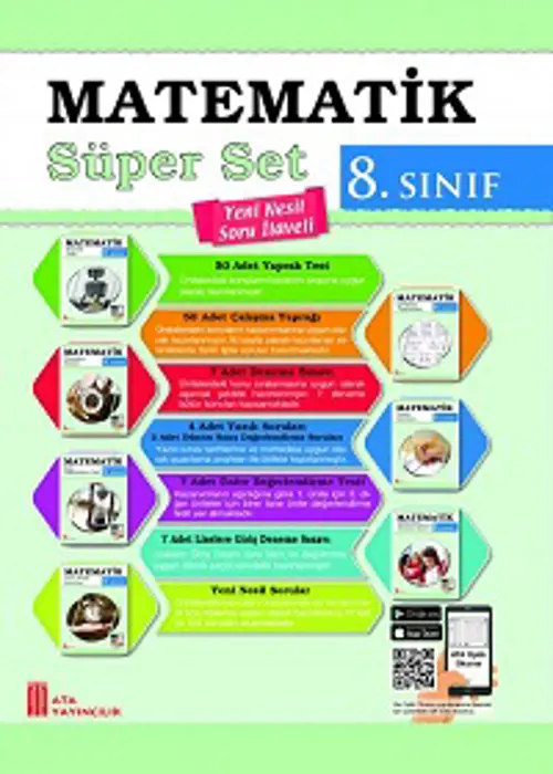 8. Sınıf Matematik Süper Set Kapak Resmi