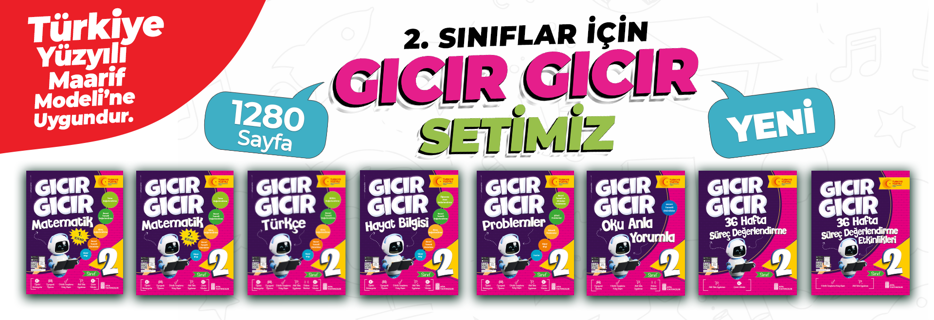 2. Sınıf Gıcır Gıcır 8'li Set